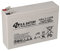 Bleiakku 12V 4,2Ah AGM mit VDs kompatibel zu UP-VW1220P1 USV UPC u.a.