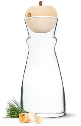 Zirbenapfel (7cm) + Wasserkaraffe Nimbus (0,5 Liter)