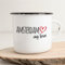 huuraa Emaille Tasse Amsterdam my love Geschenk Kaffeebecher Vintage 300ml Amsterdam Geschenkidee
