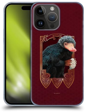 Head Case Designs Offizielle Fantastic Beasts and Where to Find Them Niffler Tiere Harte Rueckseiten Handyhülle Hülle Huelle kompatibel mit Apple iPhone 15 Pro Max