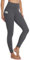 Gayhay Leggings Damen High Waist Sport Leggins mit Taschen Blickdicht Sporthose Lang Hose Bauchweg Laufhose für Sport Yoga Gym Dunkelgrau XXL
