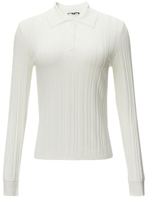 Comma Pullover mit Polokragen
