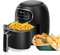 Taylor Swoden Heißluftfritteuse ohne Öl, 3 L, Airfryer, 8 Programmen, Digitaler LED Touchscreen, Antihaftbeschichtung, Zeit und Temperatur einstellbar, BPA frei, 1300 W