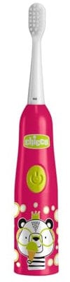 Chicco Elektrische Zahnbürste für Babys, mit weichen Borsten, geeignet für Kinder ab 3 Jahren, weicher Vibrationskopf, schonend für Zahnschmelz und empfindliches Zahnfleisch