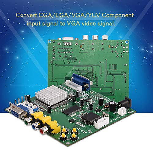 SUNGOOYUE CGA EGA YUV RGB zu VGA Spiel HD Video Konverter Adapter Board High Definition für CRT LCD PDP Gaming-Enthusiasten