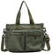 Valleycomfy Cord Damen Umhängetasche Damen Mittelgroß Tote Bag Kord Crossbody Bag Frauen Shopper Schultertasche für Arbeit Büro Reisen Einkaufen Schule (Grün)