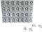 Ukbzxcmws Multifunktionale Silikon Buchstabenbanner Form Wanddekoration Silikonform Bastelform Perfekt Für Gips Bastelarbeiten Und Dekorationen