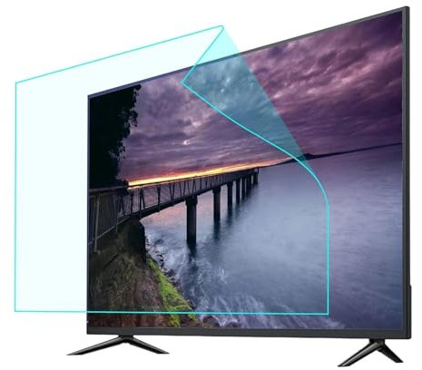 TGDGFKIAS TV Anti-Verglückende TV-Bildschirmschoner, 4H Matt for LCD-, LED-, OLED- und QLED-4K-HDTV-Displays, 42 Zoll Kratzfeste LED-Schutzfolie
