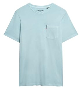Superdry Herren Classic Essential T-Shirt mit Tasche