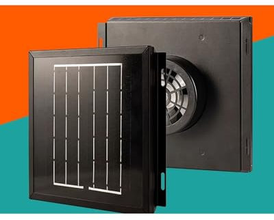 extracteur d'air Ventilateur De Toit À Énergie Solaire, pour Caravanes, Camping-Car, Serre, Extracteur d'air lanterneau Camping Car