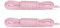 Laceter 2 Paires de Lacets Ronds Fins Cirés 2,4mm pour Chaussures de Ville - Idéal Derbies, Richelieu, Mocassins, Bottines Cuir - Élégants et Durables - Fabriqués en Europe - Rose, 75 cm
