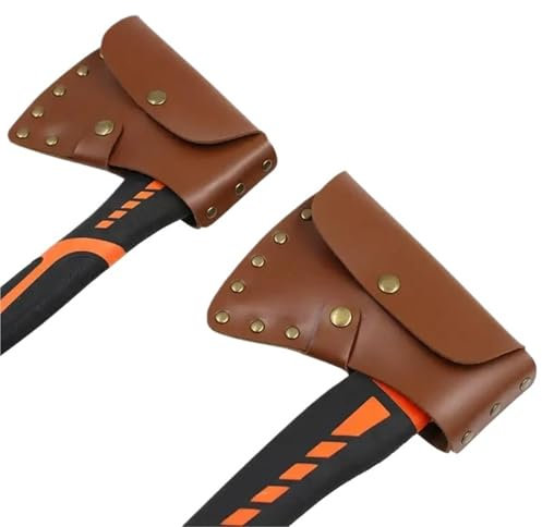 JCXIOC Axe Sheath Cover 2Pcs Axe Sheath Head Cover Practical Hatchet Head Holster For Camping Cover Protector for Axe(Large for 600g axe)