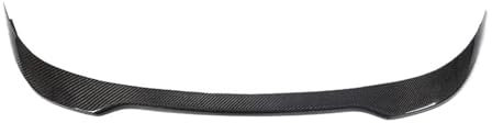 HRQCTIM Für F&iat 500 Für Abarth 595 2010-2020 Auto Racing Heckspoiler Dachflügellippe FRP Vollcarbon Heckdachspoilerflügel Heckspoiler(Kohlefaser)