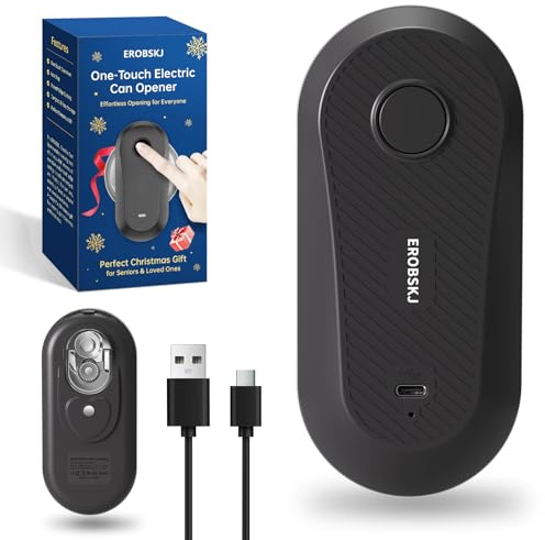 Auto Electric Can Opener, Rechargeable Can Openers for Seniors & Arthritis