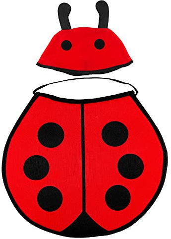 Widmann WDM8592M - Costume Per Neonati Coccinella, Multicolore, Taglia Unica