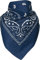 Harrys-Collection Unisex Bandana Bindetuch 100% Baumwolle (1 er 6 er oder 12 er Pack), Farbe:marine