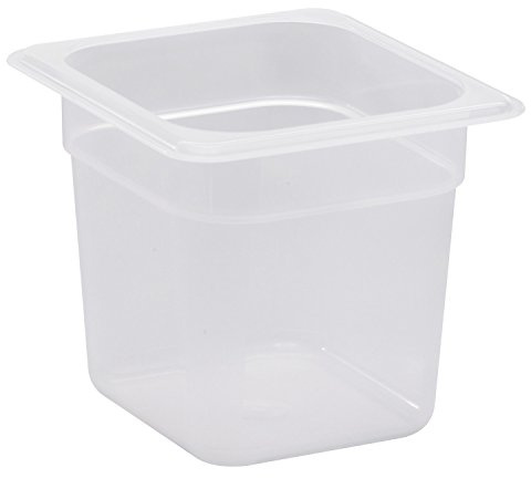 Cambro Polypropylene GN - 1/6 150mm | Dishwasher safe and stackable to maximize storage space, keeping busy commercial kitchens organized and efficient.