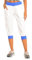 Zumba Fitness Damen Hosen Stellar Cargo Capri Pants, White, M, Z1B00127
