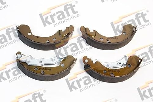 KRAFT AUTOMOTIVE Bremsbackensatz 6024039 Hinterachse | Kompatibel mit: NISSAN MICRA C+C III, MICRA III, NOTE, RENAULT CLIO III, CLIO III Grandtour, MODUS / GRAND MODUS