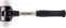 Simplex Schonhammer, Superplastik; mit verstärktem Tempergussgehäuse und Fiberglasstiel | D=50 mm | 3707.050
