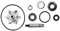 Variante Kit REVISIONE Pompa 50CC (cod 77093620 Kit Set revisione Pompa Acqua Compatibile con Motori Yamaha t-Max 500 Anno dal 2008 al 2011)