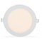 Mextronic LED einbau Panel dimmbar Rund LED Einbau Panel TAVO rund Warmweiß 880LM 12W (W) dimmbar Ø 135mm