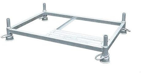 Miko® Stapelgestell - Stapelbox verzinkt mit herausnehmbaren Holmen 1 Stk.