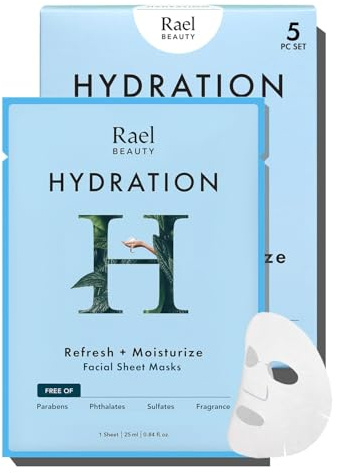 Rael Facial Masks Hydrating & Soothing Skincare Daily Beauty Essentials