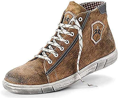 Maddox Herren Sneaker Trachtenschuh Marinus Wood braun (Wood, Numeric_46)