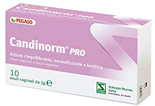 Schwabe Pharma Candinorm Pro Ovuli vaginali Riequilibranti, 10 Ovuli