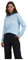 Vila Damen Strickpullover Rundhalsausschnitt O-Neck L/S Knit Top,Kentucky Blue/Detail:melange ,XS