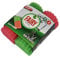 Addis Fairy Platinum Non Scratch Glassware Cup Clean Buddy Sponge, Pack of 2, Red & Green,One Size
