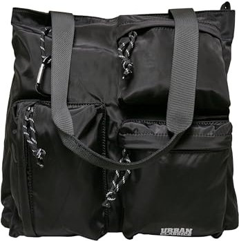 Urban Classics Unisex Multifunctional Tote Bag, Schwarz, Einheitsgröße EU