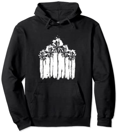 Sommergefühl Coole Palmen Pullover Hoodie