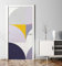 MyMaxxi - Tür bekleben mit Türtapete Türposter Türfolie Selbstklebend 90x200 farbenfrohe Retro XXL Kreise - Tür verschönern Türaufkleber Türklebefolie farbenfroh bunt gelb