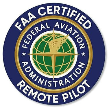 WildeBabsKLBT 11cm Hochwertiger Auto-Aufkleber Sticker Decal Autoaufkleber Aufkleber-Folie Wetterfest FAA Federal Aviation Certified Drone Remote Pilot F940