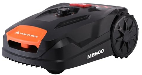 YARD FORCE Mähroboter 'MB800' mit praktischer Mulch-Funktion, mit bürstenlosem, leistungsstarkem Motor