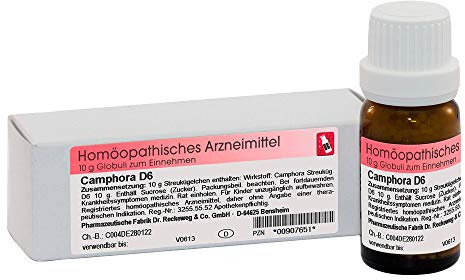 CAMPHORA D 6 Globuli 10 g