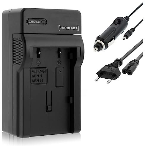 Chargeur (Auto/Secteur) pour Canon NB-2L / EOS 350D 400D / Rebel XTi/DC... MD.. MV... - v. liste