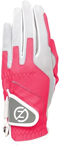 Zero Friction Damen-Golfhandschuh, rechte Hand, Einheitsgröße, Rosa