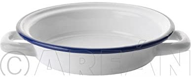 Ibili Plato Huevos Blanco 14 CM, Stainless Steel