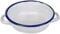 IBILI 904114 Plat à Oeuf 14 cm, Blanc/Bleu, 14 x 14 x 5 cm