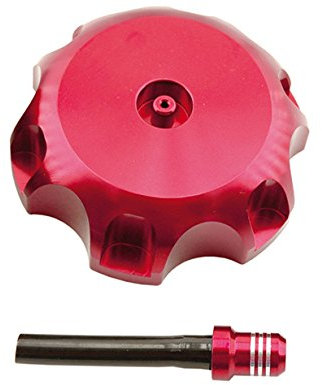 Aluminium Tankdeckel mit Entlüftungsventil Rot Yamaha WR 400F (98-02)