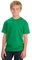 Star and Stripes Kids T Shirt, 100% Cotton Plain Children Kelly 5/6 YRS
