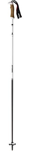 Atomic, 1 Paar All Mountain-Skistöcke, Damen, 125 cm, Ultra Carbon, AMT Ultra SQS W, Weiß/Schwarz, AJ5005358125