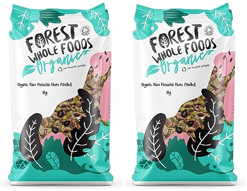 Forest Whole Foods - Organic Raw Shelled Pistachio Nuts (2kg)