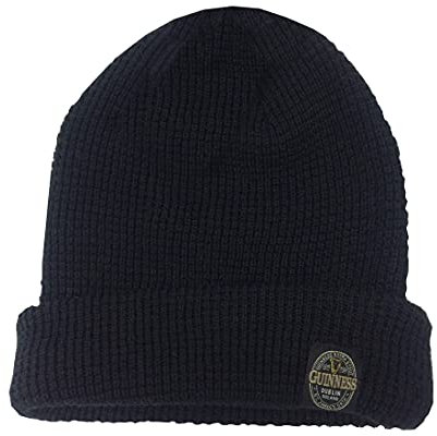 Guinness Unisex G6237 Beanie-Mütze, Schwarz, Einheitsgröße