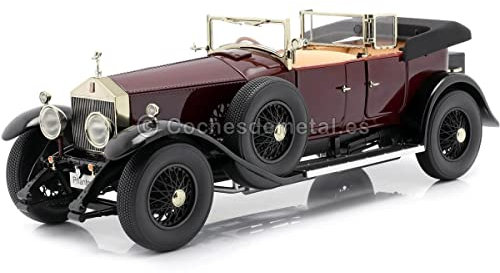 1925 Rolls Royce Phantom I Burgundy Red 1:18 Kyosho 08931R