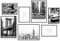 Hyggelig Home Premium Poster Set - 7 schwarz weiß Bilder im Set - Deko Skyline Manhattan- Set New York - Ohne Rahmen