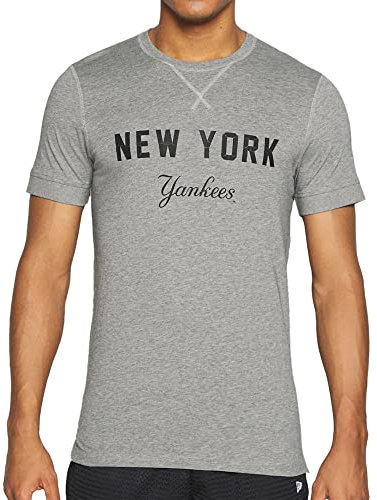 New Era MLB New York Yankees Heritage T-Shirt Herren grau/schwarz, XXL
